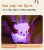 Animal Cartoon Silicone Led Lamp Dimmable USB Rechargeable For Kids