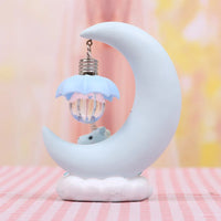 Cartoon Moon Unicorn LED Night Light  For Baby