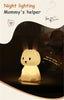 Animal Cartoon Silicone Led Lamp Dimmable USB Rechargeable For Kids