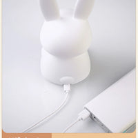 Animal Cartoon Silicone Led Lamp Dimmable USB Rechargeable For Kids