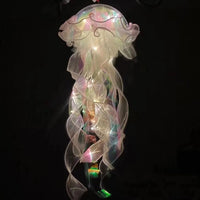 Jellyfish LED Lantern Bedroom Night Light Atmosphere Lamp For Kids