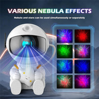 Astronaut Star Projector Galaxy Night LED Lamp for Kids Bedroom Decorative