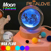 Crystal Colorful Saturn Solar System 3D Moon Table Lamp for Kids