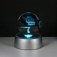 3D Crystal Anime Game Led Night Light For Kids Room Decoration