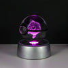 3D Crystal Anime Game Led Night Light For Kids Room Decoration