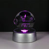 3D Crystal Anime Game Led Night Light For Kids Room Decoration