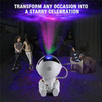 Astronaut Star Projector Galaxy Night LED Lamp for Kids Bedroom Decorative