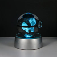 3D Crystal Anime Game Led Night Light For Kids Room Decoration