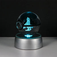 3D Crystal Anime Game Led Night Light For Kids Room Decoration