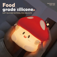 Silicone Rechargeable  LED Sleeping Lamp For Kids Room