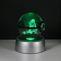 3D Crystal Anime Game Led Night Light For Kids Room Decoration