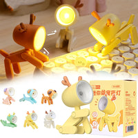 Creative LED Mini Foldable Deer Table Lamp For Kids Bedroom Decoration