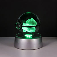 3D Crystal Anime Game Led Night Light For Kids Room Decoration