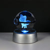 3D Crystal Anime Game Led Night Light For Kids Room Decoration