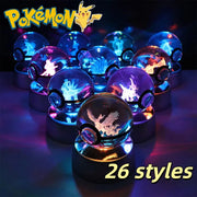 3D Crystal Anime Game Led Night Light For Kids Room Decoration