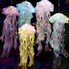 Jellyfish LED Lantern Bedroom Night Light Atmosphere Lamp For Kids