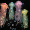 Jellyfish LED Lantern Bedroom Night Light Atmosphere Lamp For Kids