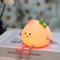 Silicone Rechargeable  LED Sleeping Lamp For Kids Room