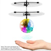 Led Light Suspension Crystal Ball Infrared Induction RC Gesture Control for Kids