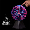 Magic Plasma Ball Lamp Touch Glass LED Night Light For Kids Bedroom