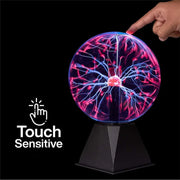 Magic Plasma Ball Lamp Touch Glass LED Night Light For Kids Bedroom