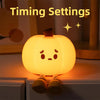 Silicone Rechargeable  LED Sleeping Lamp For Kids Room