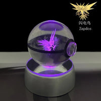 3D Crystal Anime Game Led Night Light For Kids Room Decoration