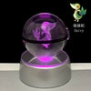 3D Crystal Anime Game Led Night Light For Kids Room Decoration