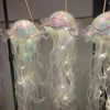 Jellyfish LED Lantern Bedroom Night Light Atmosphere Lamp For Kids