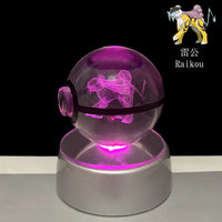 3D Crystal Anime Game Led Night Light For Kids Room Decoration