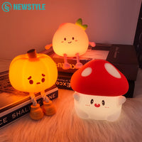 Silicone Rechargeable  LED Sleeping Lamp For Kids Room