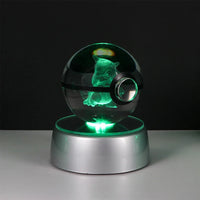 3D Crystal Anime Game Led Night Light For Kids Room Decoration