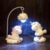 Cartoon Unicorn Led Night Baby Room Night Lamp For Kids