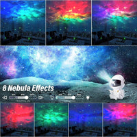 Astronaut Star Projector Galaxy Night LED Lamp for Kids Bedroom Decorative