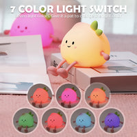 Silicone Rechargeable  LED Sleeping Lamp For Kids Room